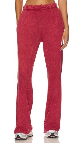 Mabel Wide Leg Pant in Red. - size L (also in M) - Michael Lauren - Modalova