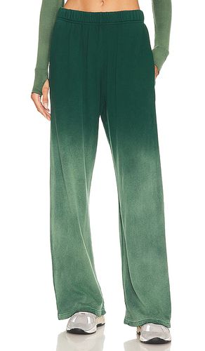 Pantalón de chándal de pierna ancha theoden en color verde talla L en - Green. Talla L (también en M, S - Michael Lauren - Modalova