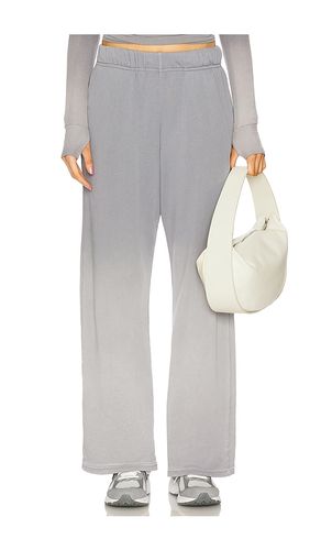 Mabel Wide Leg Pant With Side Pocket in Grey. - size S (also in XS) - Michael Lauren - Modalova