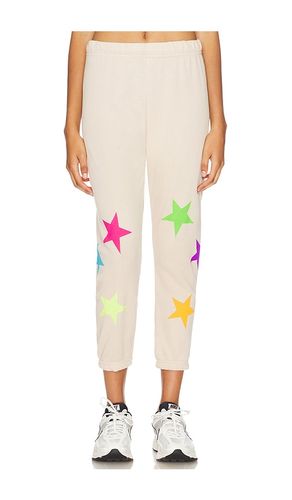 Nate Crop Sweat Pant in Beige. - size M (also in L, S) - Michael Lauren - Modalova