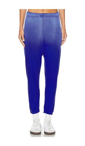 Nate Crop Sweatpant in Blue. - size L (also in M, S, XS) - Michael Lauren - Modalova