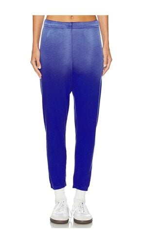 Nate Crop Sweatpant in Blue. - size S (also in XS) - Michael Lauren - Modalova