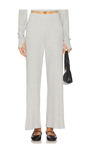 Theoden Wide Leg Pant in Light Grey. - size L (also in XL, XS) - Michael Lauren - Modalova