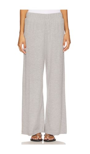 Zuri Wide Leg Pant in Grey. - size L (also in M, S, XL, XS) - Michael Lauren - Modalova