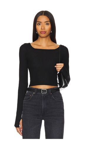 Pryderi Crop Square Neck Long Sleeve in . - size L (also in M, S, XL/1X, XS, XXL/2X) - Michael Lauren - Modalova