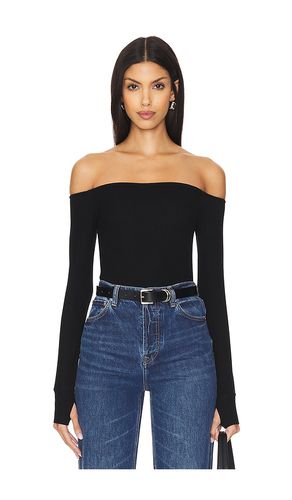 Lanny Off Shoulder Long Sleeve Top Double Layered Top in . - size L (also in M, S, XL, XS) - Michael Lauren - Modalova