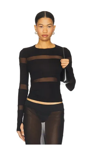 Vex Long Sleeve Fitted Top in . - size L (also in S, XS) - Michael Lauren - Modalova