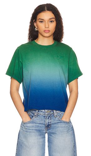 Hester Ombre Crop Boxy Tee in Multi. - size L (also in M) - Michael Lauren - Modalova