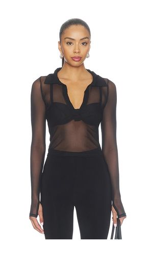 Mathias Mesh Longsleeve Polo Henley in . Taglia L. Also in M, S - Michael Lauren - Modalova