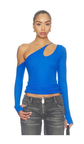 X REVOLVE Usher Asymmetrical Long Sleeve Top in . Size L. Also in M, S, XL, XS - Michael Lauren - Modalova