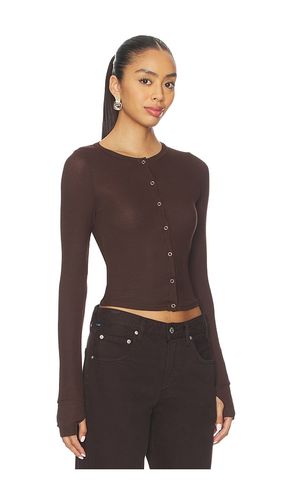 Vesca Snap Front Tee in . Taglia L. Also in M, XS - Michael Lauren - Modalova