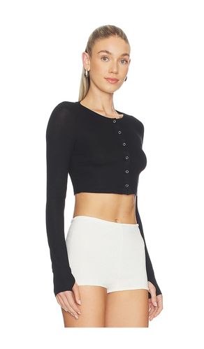 Yosef Snap Front Crop Top in . - size L (also in XL) - Michael Lauren - Modalova