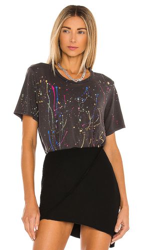 Michael Lauren Kiran Sweetheart Neck Top in Black