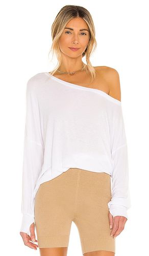 Kristopher open shoulder top en color talla L en - White. Talla L (también en M, S, XL, XS, XXL) - Michael Lauren - Modalova