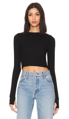 Panama Long Sleeve Crop Top in . - size M (also in L, S, XL, XS) - Michael Lauren - Modalova