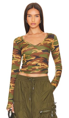 Camiseta manga larga otis en color militar talla M en - Army. Talla M (también en S, XL) - Michael Lauren - Modalova