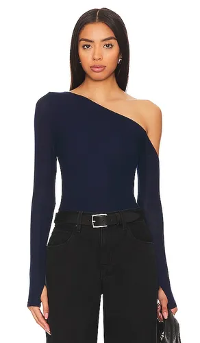 Magdaleno Asymmetrical Tee in Navy. - size S (also in M, XL) - Michael Lauren - Modalova
