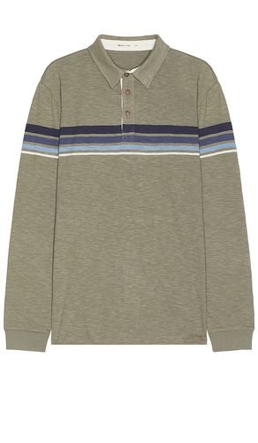 Nirvana Heavy Slub Stripe Rugby Shirt in . - size L (also in M, S, XL/1X) - Marine Layer - Modalova