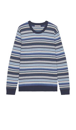 Double Knit Crewneck Sweatshirt in Blue. - size L (also in M, S, XL/1X) - Marine Layer - Modalova