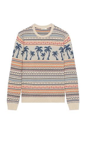 California Fair Isle Sweater in Beige. - size L (also in M, S, XL/1X) - Marine Layer - Modalova