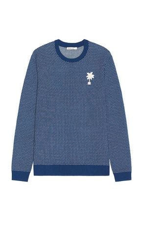 Birdseye Crewneck Sweater in Blue. - size L (also in M, S, XL/1X) - Marine Layer - Modalova