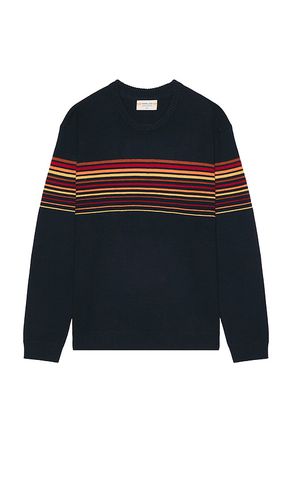 Thompson Stripe Sweater in Navy. - size L (also in M, S, XL/1X) - Marine Layer - Modalova