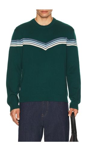 Chevron Varsity Crew Sweater in . Size S. Also in M - Marine Layer - Modalova