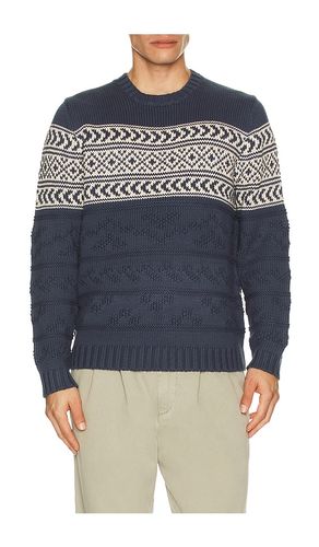 Textured Fair Isle Sweater in . Size S. Also in L, XL/1X - Marine Layer - Modalova