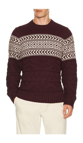 Textured Fair Isle Sweater in . Taglia S. Also in XL/1X - Marine Layer - Modalova