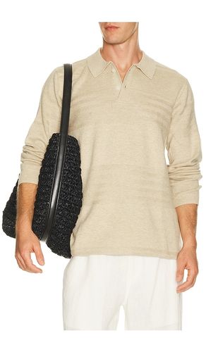 Rugby Sweater Polo in Cream. - size L (also in M, S, XL/1X) - Marine Layer - Modalova
