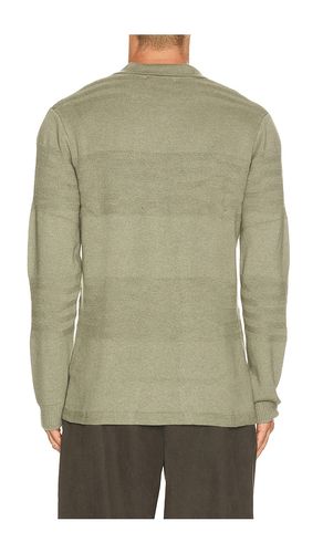 Rugby Sweater Polo in Green. - size L (also in M, S, XL/1X) - Marine Layer - Modalova