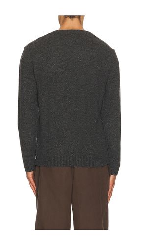 Donegal V Neck Sweater in Black. - size S (also in M, L, XL/1X) - Marine Layer - Modalova