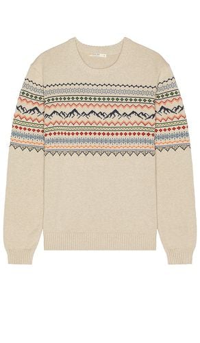 Fair Isle Sweater in Cream. - size L (also in XL/1X) - Marine Layer - Modalova