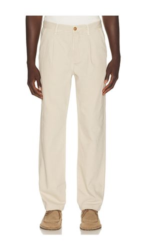 Relaxed Pleated Pant in Cream. - size 30x32 (also in 33x32, 34x32, 36x32) - Marine Layer - Modalova