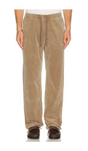Saturday Corduroy Pant Relaxed Fit in Brown. - size S (also in M, L, XL/1X) - Marine Layer - Modalova