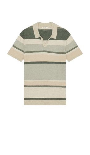 Liam Sweater Polo in Beige. - size L (also in M, S, XL/1X) - Marine Layer - Modalova