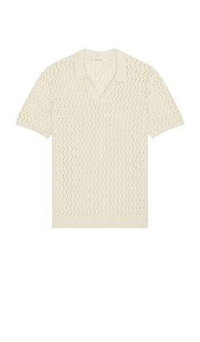 Archive Cyrus Sweater Polo in Beige. - size L (also in M, S, XL/1X) - Marine Layer - Modalova