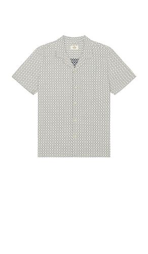 Jacquard Resort Shirt in Blue. - size L (also in M, S, XL/1X) - Marine Layer - Modalova
