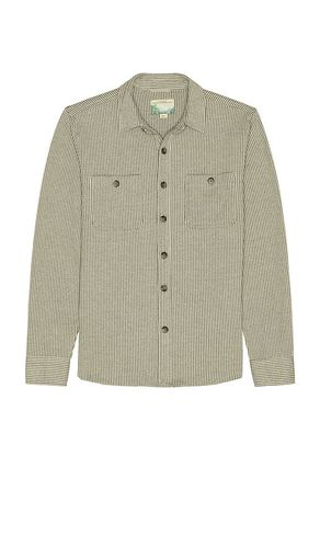 Pacifica Stretch Twill Shirt in Grey. - size L (also in M, S, XL/1X) - Marine Layer - Modalova