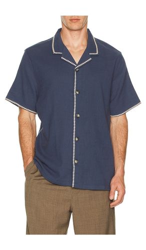 Embroidered resort shirt in color blue size S (also in M, XL/1X) - Marine Layer - Modalova