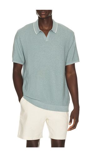 Greyson Knitted Polo in Blue. - size L (also in M, S, XL/1X) - Marine Layer - Modalova