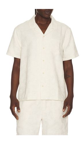 Jacquard Resort Shirt in . Taglia S. Also in L - Marine Layer - Modalova
