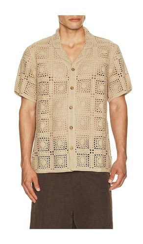 Callum Crochet Button Down Shirt in . Size L. Also in M, S, XL/1X - Marine Layer - Modalova