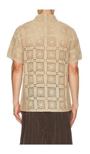 Callum Crochet Button Down Shirt in . Size S. Also in M, L, XL/1X - Marine Layer - Modalova
