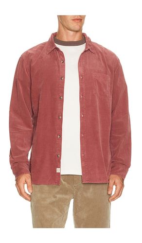 Lightweight Corduroy Shirt in Red. - size L (also in M, S, XL/1X) - Marine Layer - Modalova