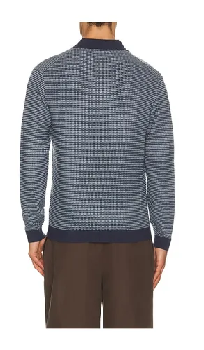 Liam Sweater Polo in Blue. - size L (also in M, S, XL/1X) - Marine Layer - Modalova