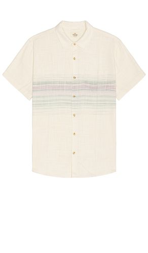 Resort Short Sleeve Stretch Selvage Shirt in Cream. - size M (also in L) - Marine Layer - Modalova