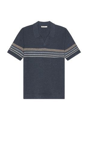 Liam Chest Stripe Polo in Blue. - size L (also in M, S) - Marine Layer - Modalova