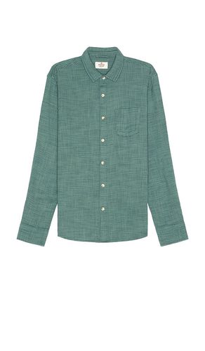 Classic Stretch Selvage Shirt in Green. - size L (also in M, S) - Marine Layer - Modalova