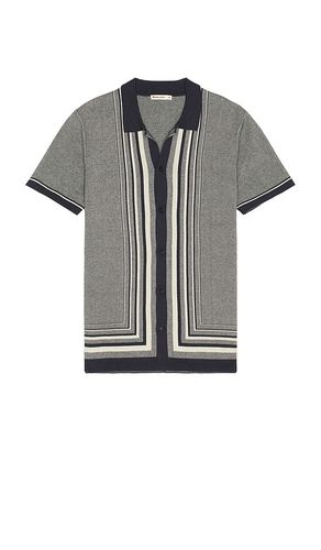 Ethan Sweater Button Down Shirt in Navy. - size M (also in S, XL/1X) - Marine Layer - Modalova